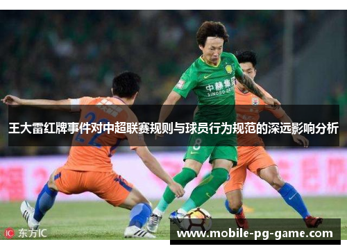 王大雷红牌事件对中超联赛规则与球员行为规范的深远影响分析