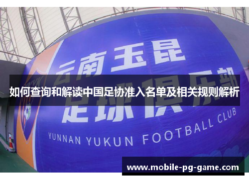 如何查询和解读中国足协准入名单及相关规则解析