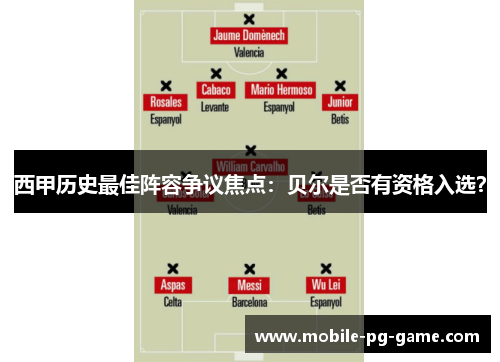 西甲历史最佳阵容争议焦点：贝尔是否有资格入选？