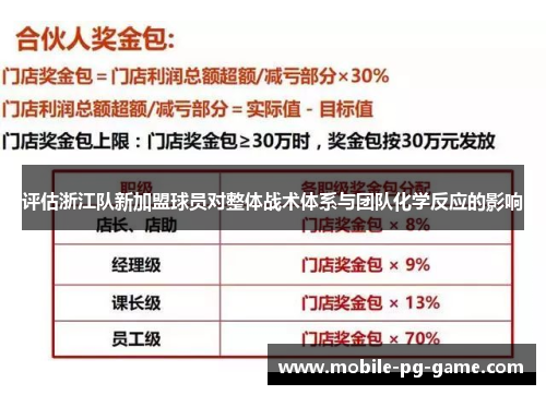 评估浙江队新加盟球员对整体战术体系与团队化学反应的影响